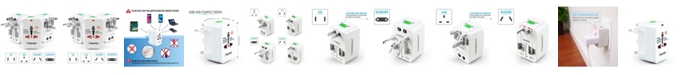 Insten World Wide Travel Charger Adapter Plug